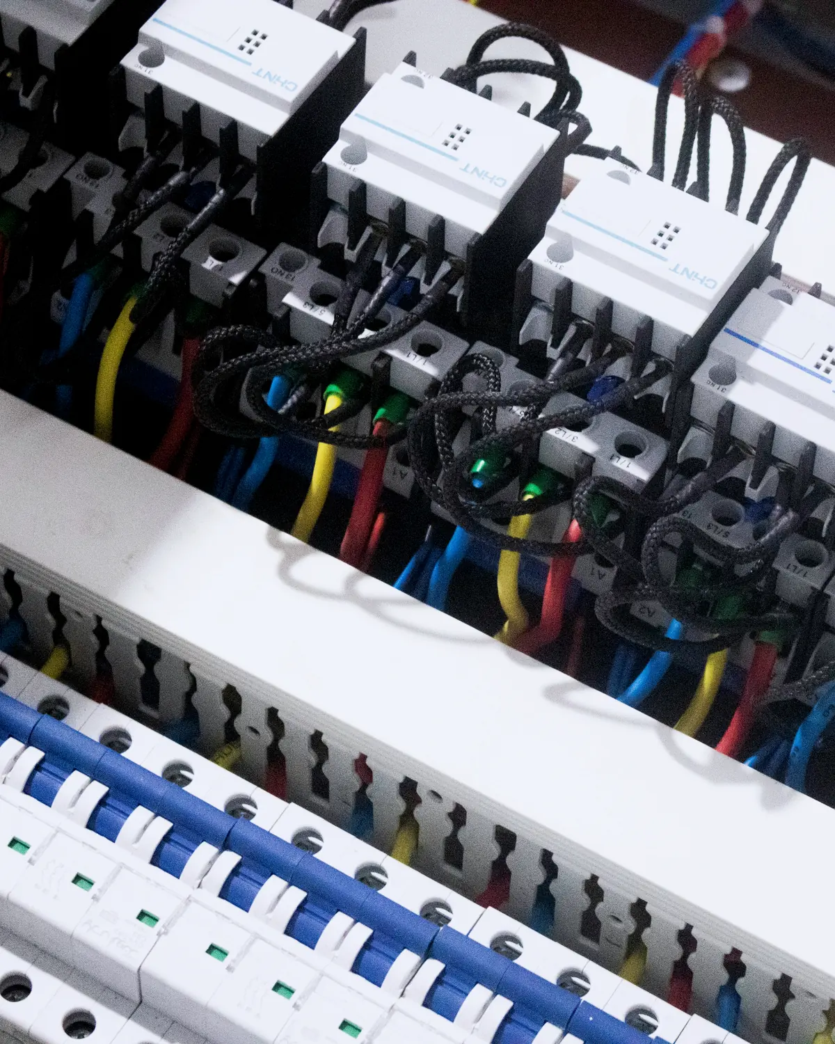Electrical drawings, panel schedules, conduit fittings, and cable quantities