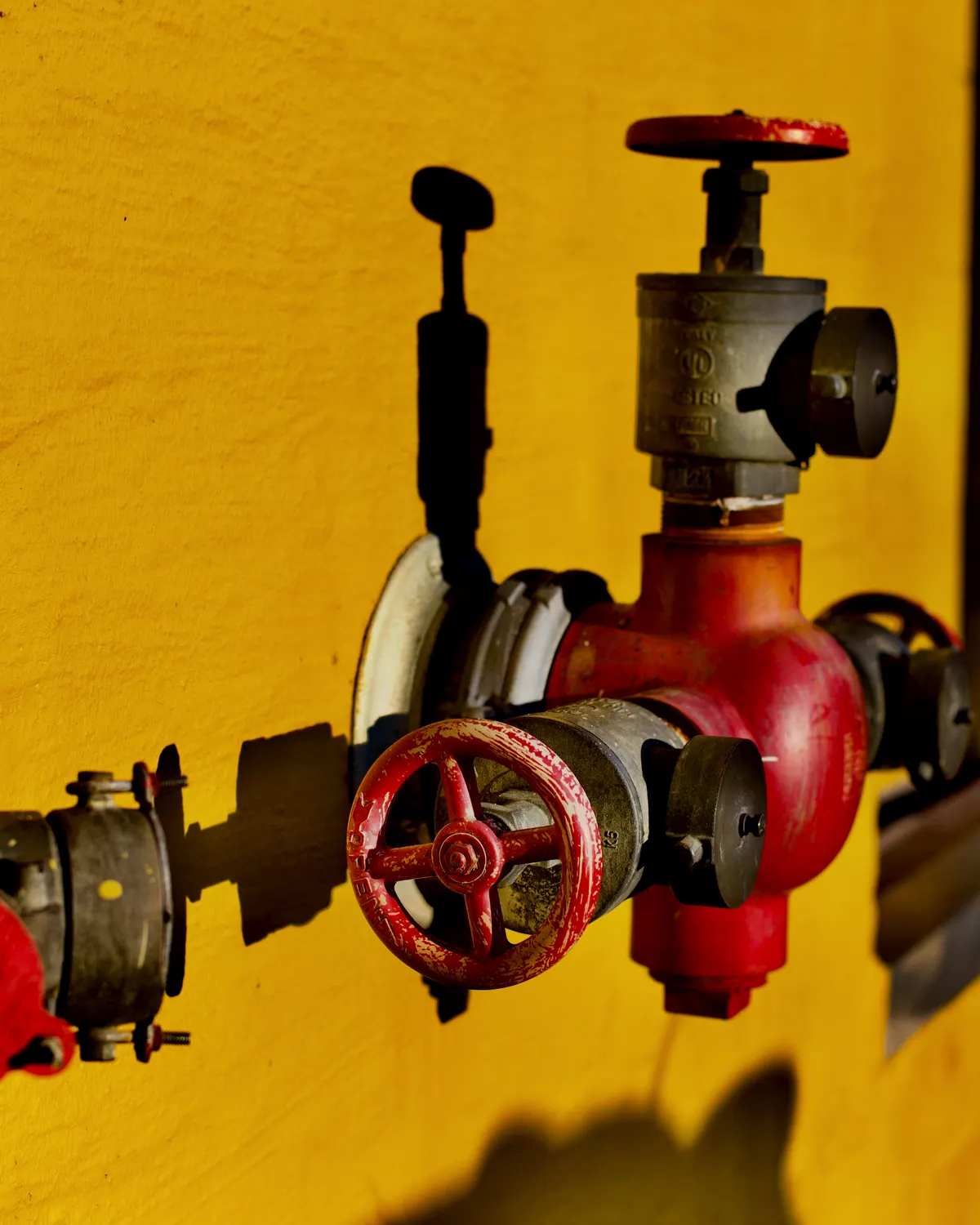 Fire-protection drawings, risers, sprinkler heads, valves, and piping quantities