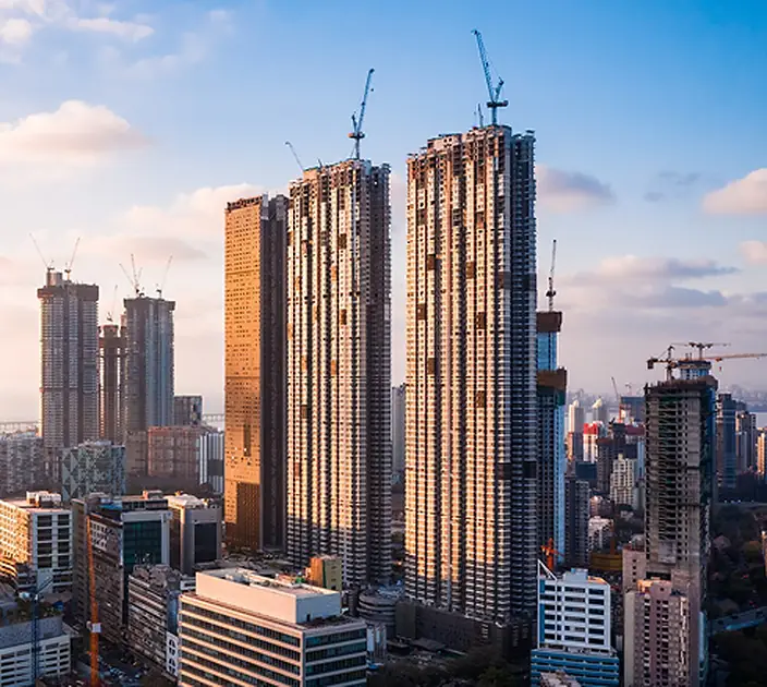 High-rise construction project for construction estimating and material takeoff services